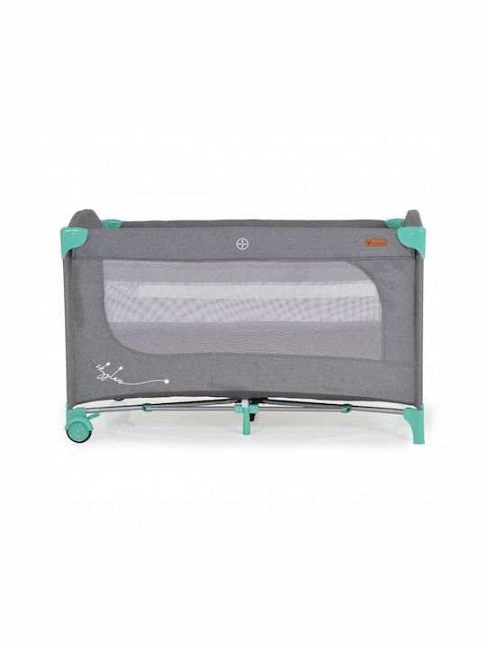 Cangaroo Skyglow Playpen 2 Levels with Mattress Pink 125x62cm