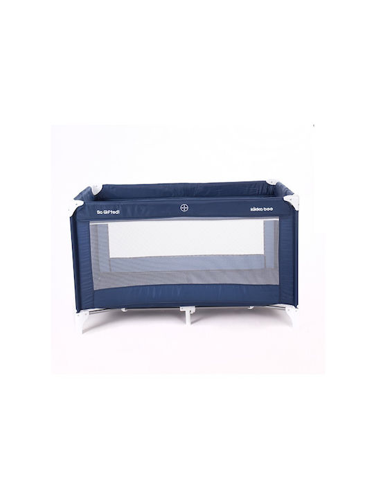 Kikka Boo So Gifted 2023 Playpen with Mattress Navy Blue 124x64cm