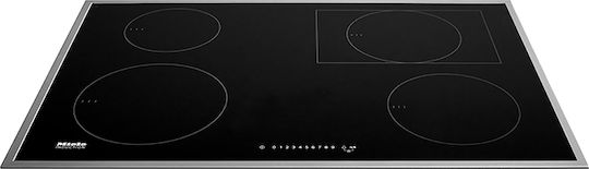 Miele Επαγωγική Εστία με Πλαίσιο Αυτόνομη με Λειτουργία Κλειδώματος 76.4x50.4εκ.