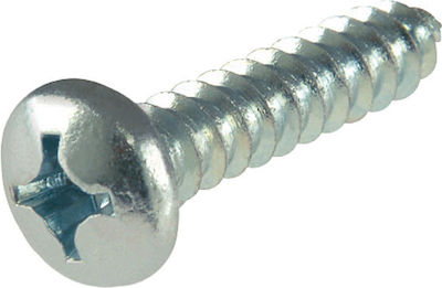 ArteLibre Sheet Metal Screw Phillips Galvanized DIN 7981 with Diameter M55 and Length 16mm