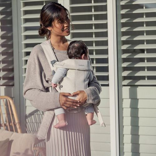 BabyBjorn Κλασικός Μάρσιπος Mini 3D Light Pink με Μέγιστο Βάρος 11kg