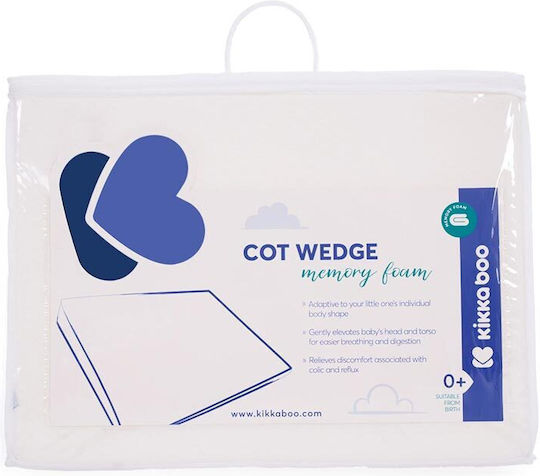 Kikka Boo Βρεφικό Αντιπνικτικό Memory Foam Airknit Γκρι 45x60εκ.