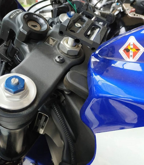 Moto Discovery Halterung Telefon Motorrad mit verstellbarem Arm für Lenkrad Honda CBR600F 2011-2013