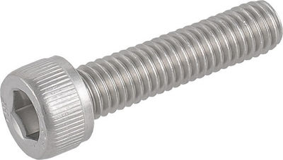 ArteLibre Allen Screw Inox DIN 912 with Diameter M6 and Length 30mm 4pcs