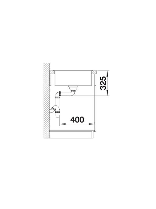 Blanco ZIA XL 6 S Compact 527397 Drop-In Chiuvetă din Granit Sintetic L78xW50cm Volcano Grey