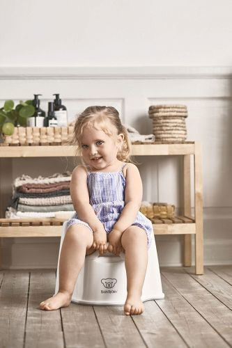 BabyBjorn Clasic Toaletă Pentru Copii Smart Neagră Până La 6kg