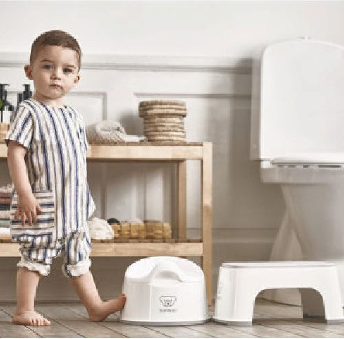 BabyBjorn Clasic Toaletă Pentru Copii Smart Neagră Până La 6kg