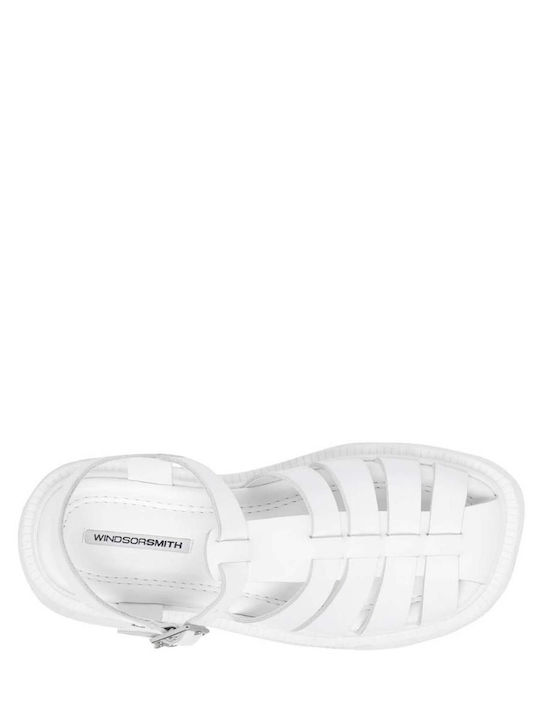 Rare Leather White Sandals