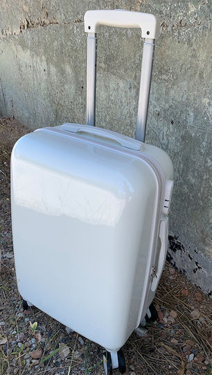 Riniotis Valiză Trolley De Botez Off White 35x22x55 cm