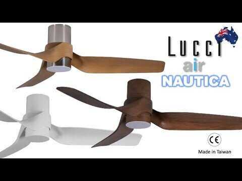 Lucci Air Nautica Ανεμιστήρας Οροφής 132cm με Φως Λευκός