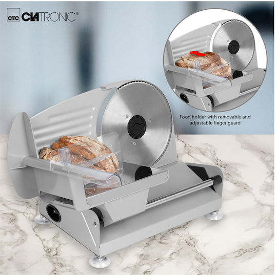 Clatronic MA 3585 263683 Aufschnittschneider 150W Silber