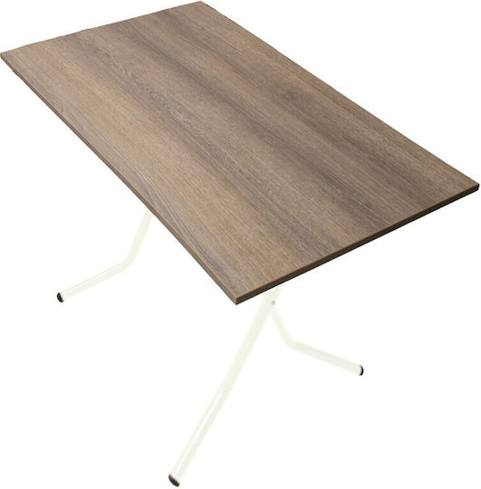 Clack Κουζίνας Πτυσσόμενο Σταχτί 100x60x75εκ. Clack Κουζίνας Πτυσσόμενο Σταχτί 100x60x75εκ.
