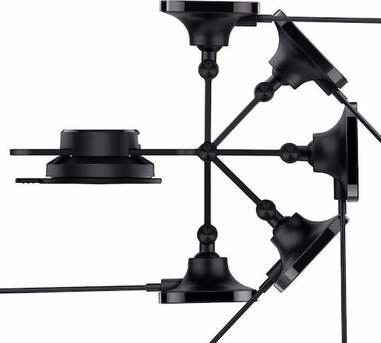 Spigen Βάση Κινητού Αυτοκινήτου ITS35W-3 με Μαγνήτη και Ασύρματη Φόρτιση Μαύρη