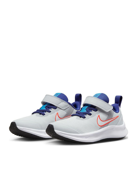 Star Runner Star Runner 3 Kids Sports Shoes Running with Hoop & Loop Closure Gray