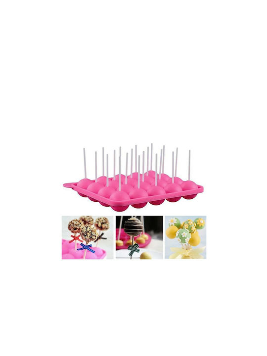 No Coating Silicone Chocolates 20 Cups Baking Pan 22x18x4cm