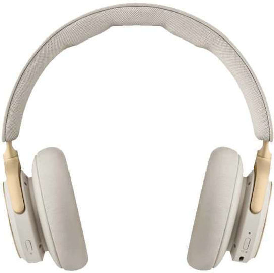 Bang & Olufsen Beoplay HX Wireless / Wired Over Ear Headphones with 35 Hours Playing Time Gold Tone