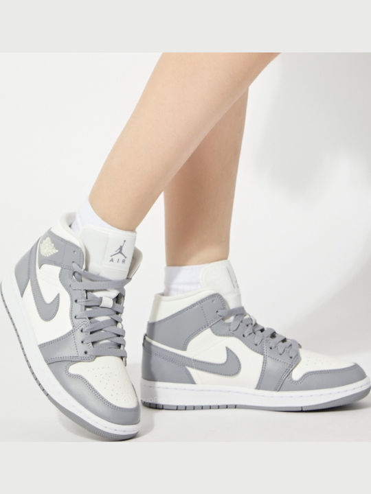 Air  1 Mid Boots Sail / Stealth / White
