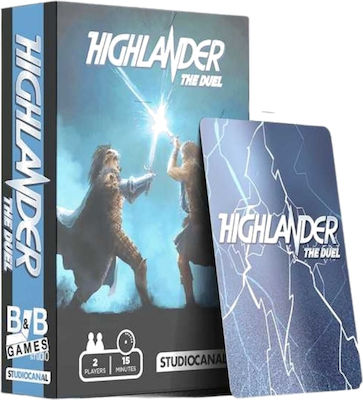 Cardlords Brettspiel Highlander: The Duel für 2 Spieler 13+ Jahre CDRB03