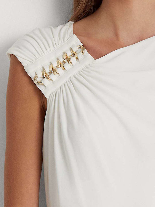 Fryer Sommer Mini Abendkleid Weiß