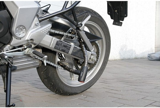 Moto Discovery Boa 160cm Motorcycle Chain Lock Motorcycle Chain Lock in Black