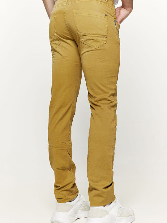 Edward Jeans Men's Trousers Mustard