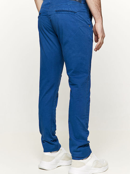 Edward Jeans Men's Trousers Blue Sax