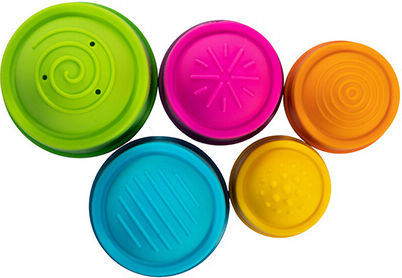 Fat Brain Toys Stacking Toy Dimpl Stack for 6++ Months