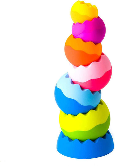 Fat Brain Toys Παιχνίδι Στοίβαξης Tobbles με Ήχους για 6+ Μηνών