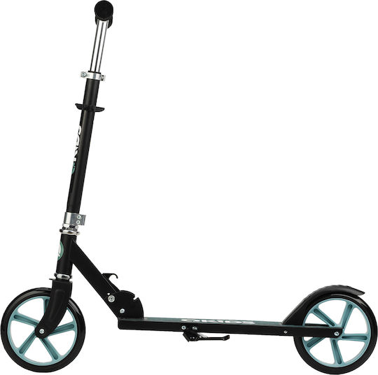 Qkids Παιδικό Πατίνι Αναδιπλούμενο Qkids Weiss Δίτροχο Μαύρο