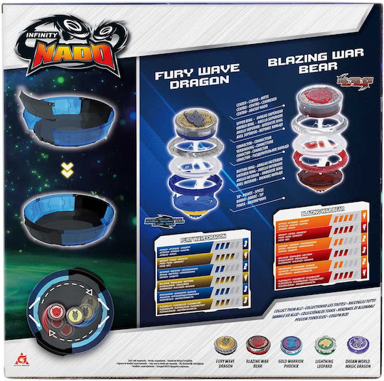 Just Toys Unendliches Nado Standard Battle Set Für 5+ Jahre