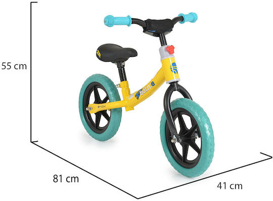 Byox Kids Balance Bike 2B Yellow