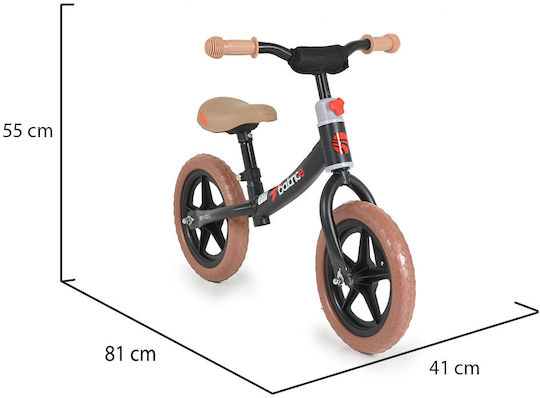 Byox Kids Balance Bike 2B Black