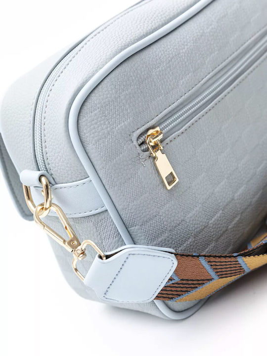 Fragola Damen Tasche Schulter Light Blue Chess