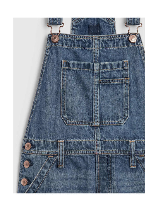 GAP Kinder Jeans Latzrock Blau