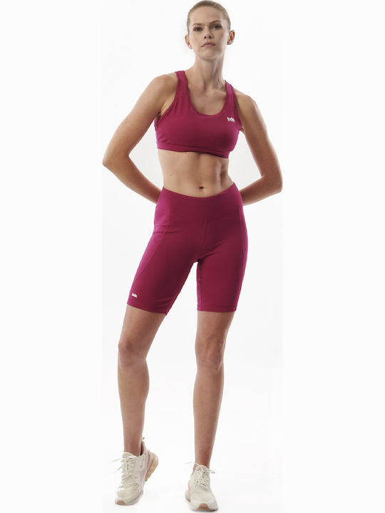 Frauen Sport-BHs Sport-BH Fuchsie