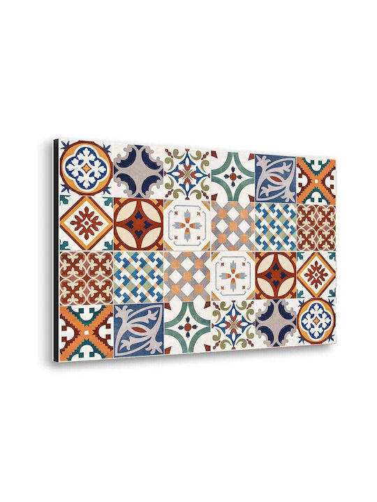 Panouri Decorative 3D Autoadeziv Red Azulejos Multicolore