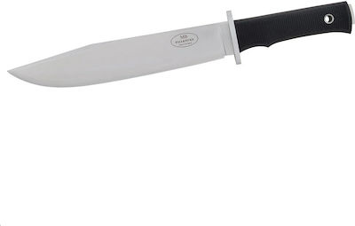 Fallkniven MB10 Modern Bowie Cuțit Negru Lungime Totală 38.7buc cu Lamă din Inox 25.4buc Grosime 7.4mm cu Teacă