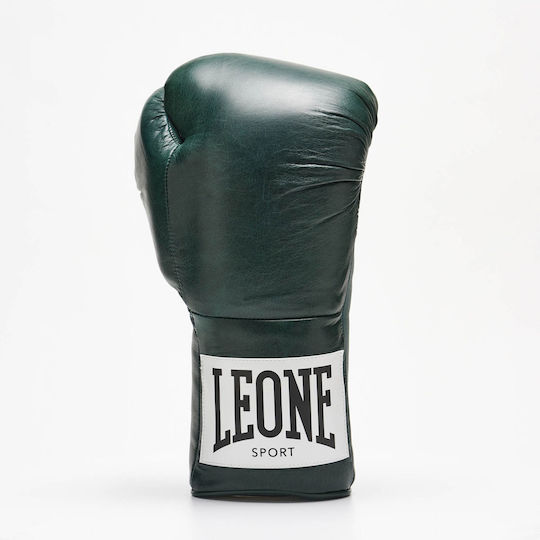 Leone Sport Romeo Vintage GNR01L Γάντια Πυγμαχίας Δερμάτινα για Αγώνα Πράσινα