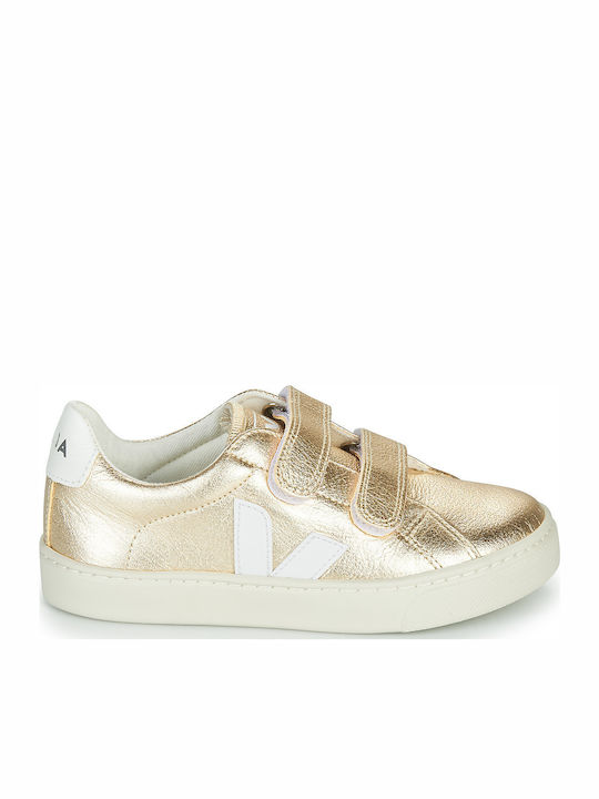 Παιδικά Sneakers με Σκρατς Χρυσά
