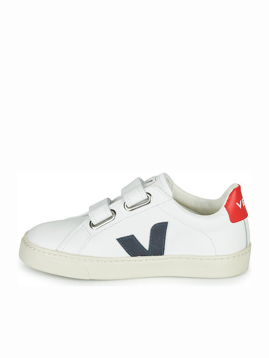 Kids Sneakers with Scratch White