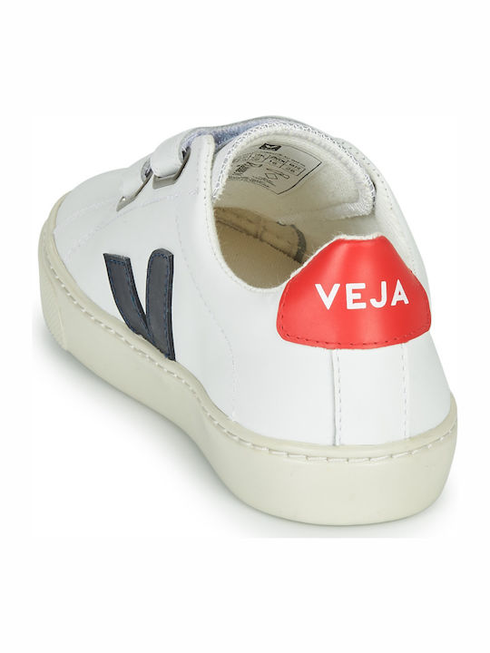 Kids Sneakers with Scratch White