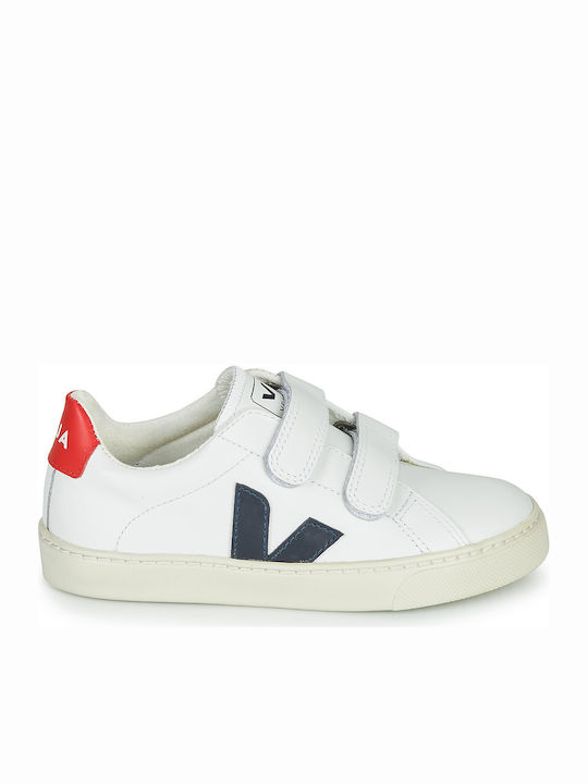 Kids Sneakers with Scratch White