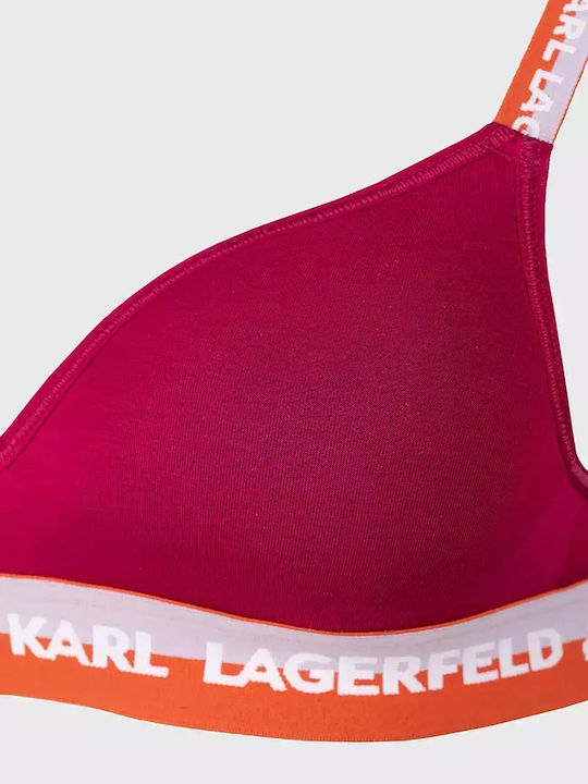 Women's Bra with Light Padding Fuchsia