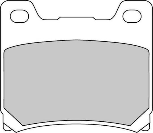 Ferodo Τακάκια Μοτοσυκλέτας Πίσω Yamaha TDM 850 91'-01' / BT 1100 Bulldog 02'-06' / XVS 1100 99'-05' για Yamaha TDM 850 / BT 1100 - Bulldog / XJ / V-MAX
