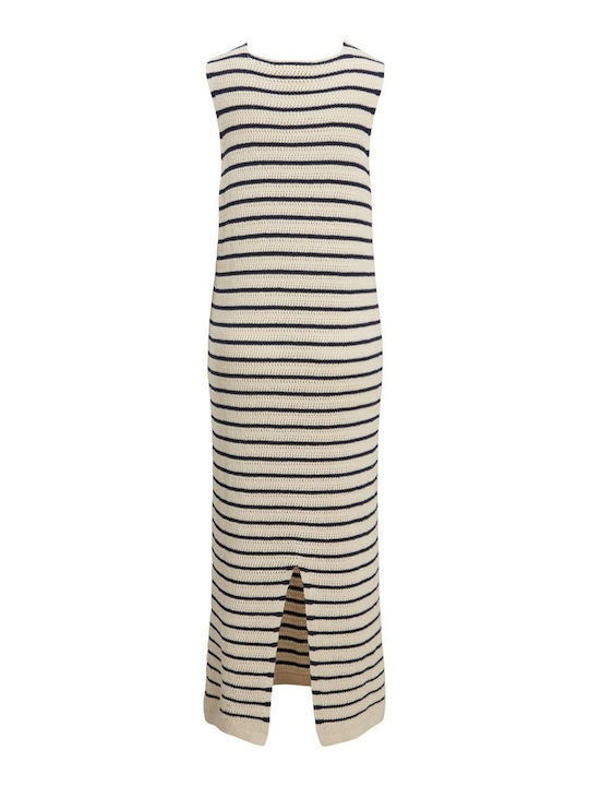 Summer Midi Dress Seed Pearl