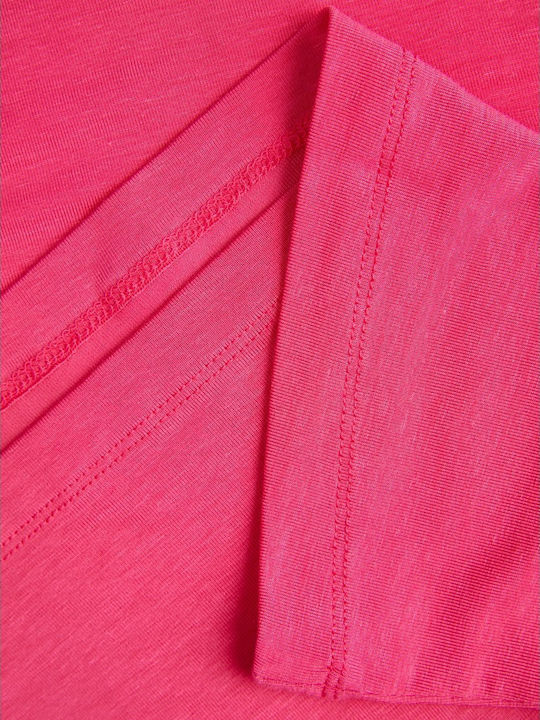 Лятна Midi Рокля Плетена Raspberry Sorbet