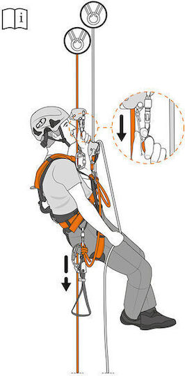 Climbing Technology Easy Access 2F2000WBXX Катерен десцентър Orange