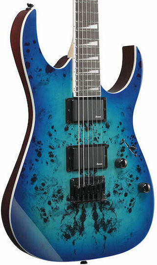 Ibanez GRGR221PA Електрическа Китара Stratocaster с HH Конфигурация на Пикапите Aqua Burst