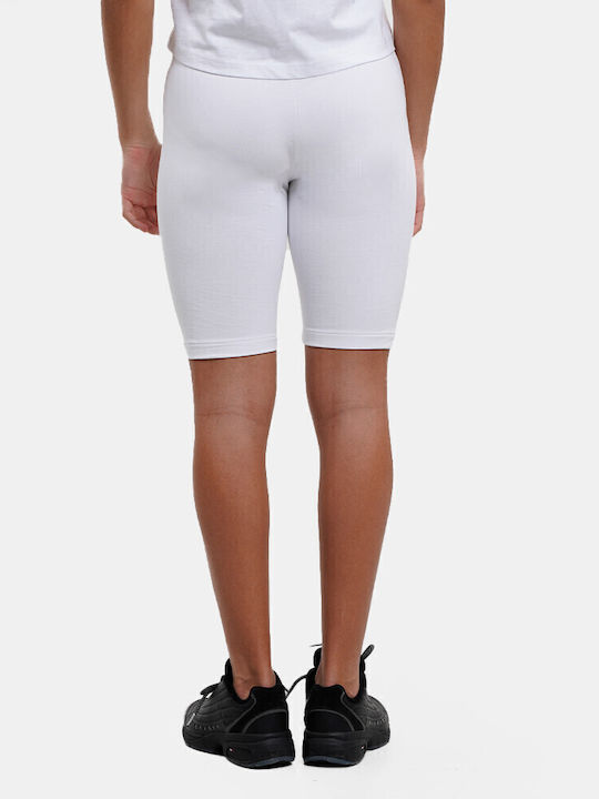 Kids Leggings Sports Cycling Short White