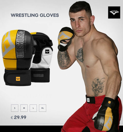 eBoxing Grappling EPX MMA Handschuhe Schwarz